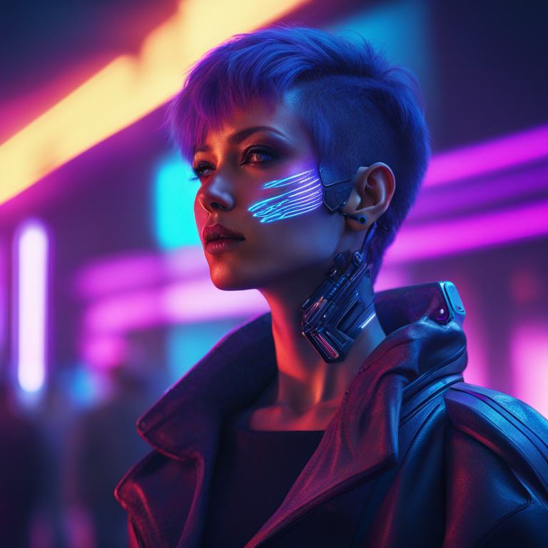 Киберпанк стиль