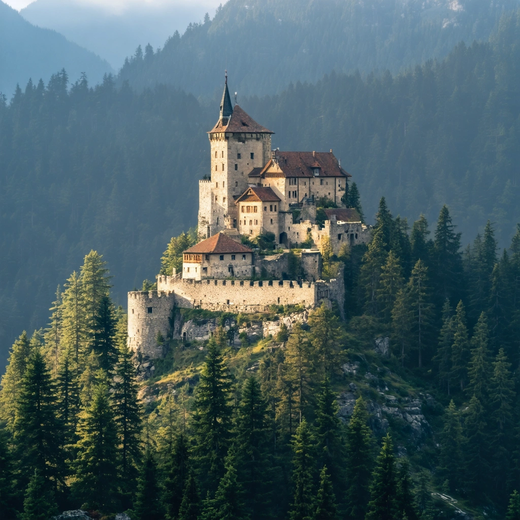 Средневековый замок