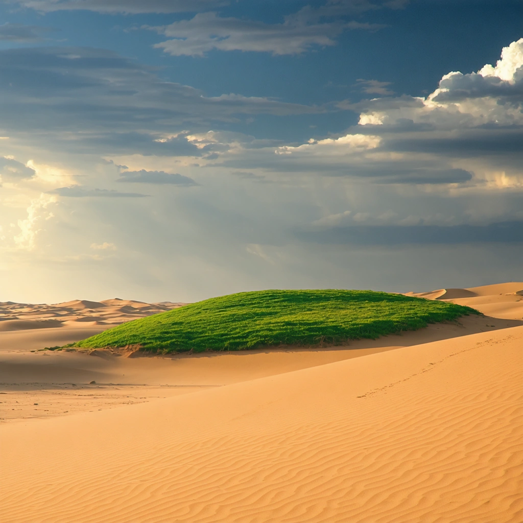 Пустынный ландшафт